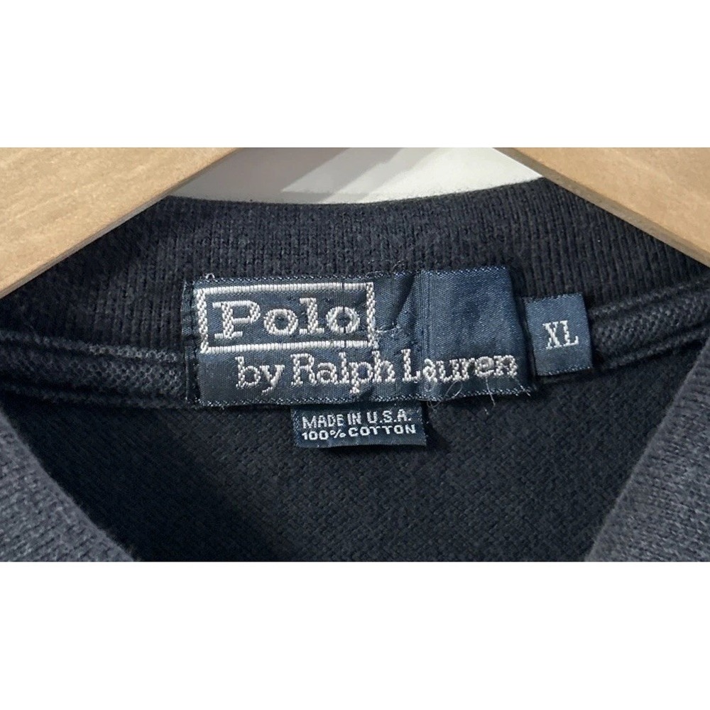 Mens Vintage Polo Ralph Lauren Stampede International Challenge Polo USA L/XL - Picture 5 of 6